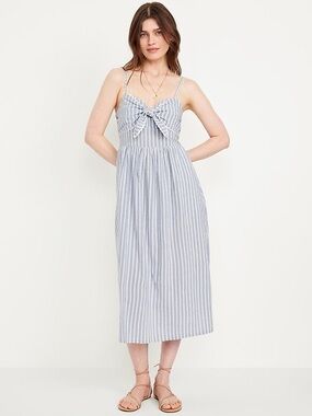 old navy women's fit & flare crepe lace-trim mini dress Old Navy | Dresses |
